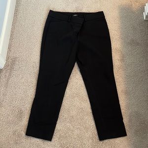 Loft Marissa Skinny Ankle pants. Black. size 12P